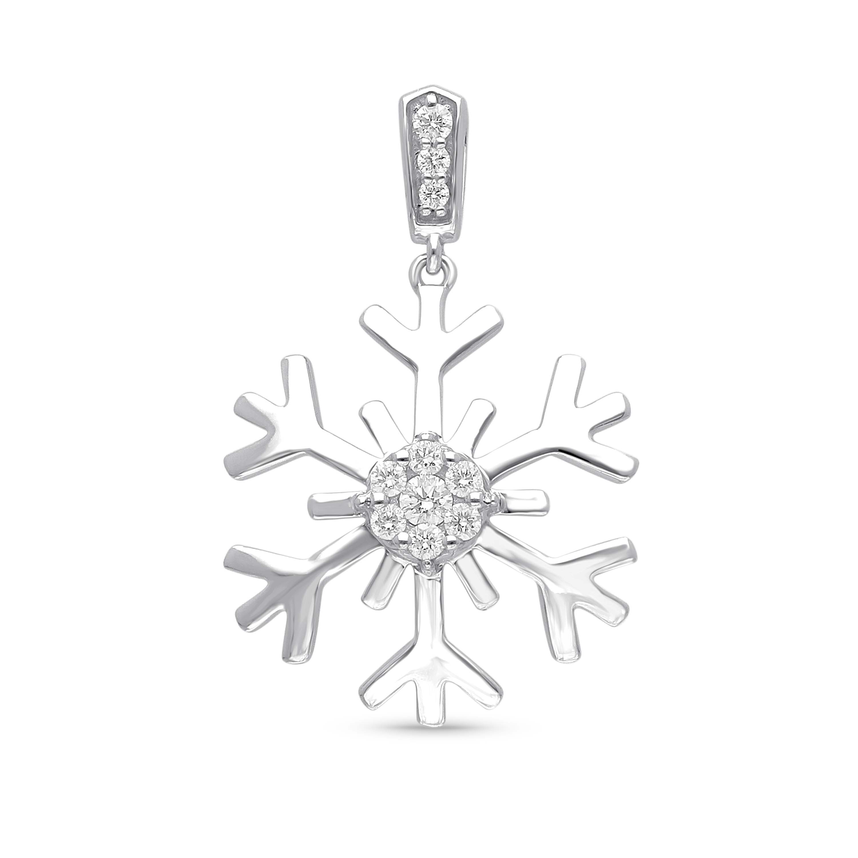 Snowflake Spark Pendant